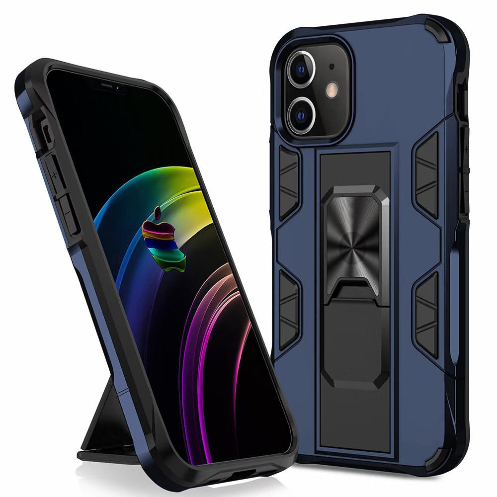 

Anti-Fall Phone Cases For iphone 12 Mini 11 Pro Max Xs Xr X SE 2 7 8 Plus 6s 6 Armor Protective Shell On Samsung Galaxy S21 Ultra Note 20, Blue