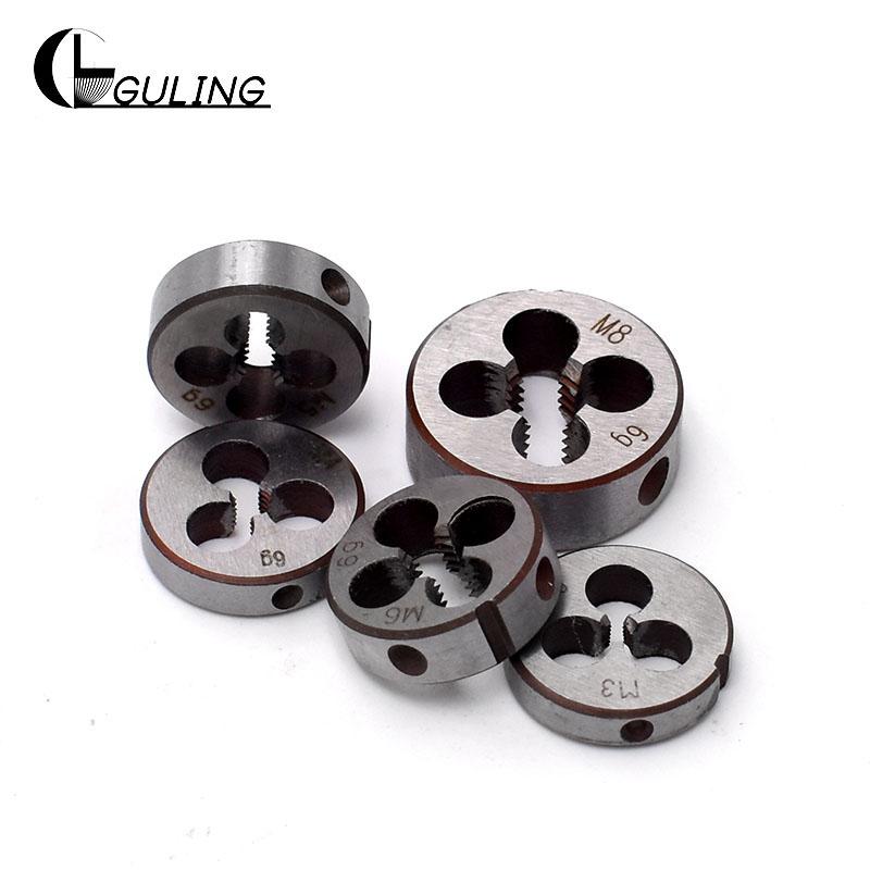 

GULING 6542-HSS Round Metric Thread Die tap size M1-M12 Round Threading Dies Tool