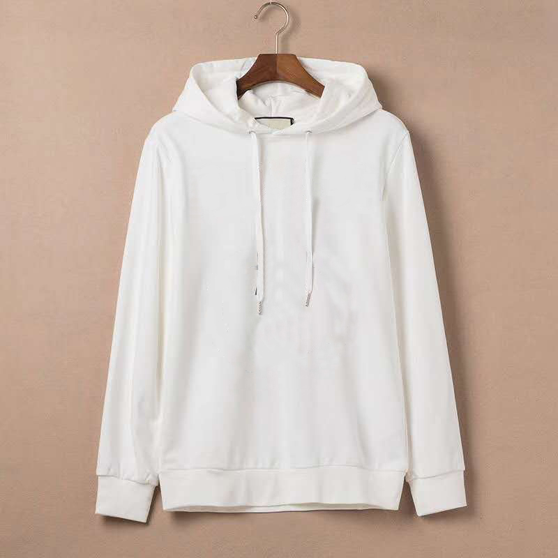 

Hot Sale Mens Hoodies Sweater Casual Sweatershirt Hooded Loong Sleeve Men Women Couple Pullover Letters G Print Clothing Tops, White