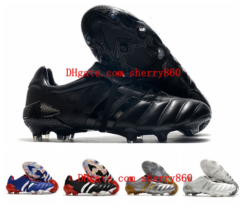 

2021 mens soccer shoes cleats Predator 20+Mutator Mania Tormentor FG football boots scarpe da calcio 20, As picture 2