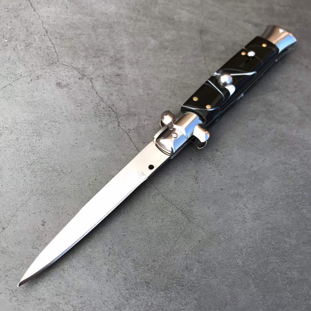 

new 2021 Mafia Automatic Knife snake blade 5 style handle steel head gauntlet tactical knife outdoor survival tool EDC self-defense knives