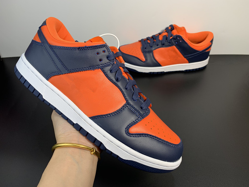 Chaussures de skate Duks Low SP Champ Colors SNRKS Color University Orange/Marine -Marine Outdoor Running Trainers Ship ShoeBox Livraison rapide