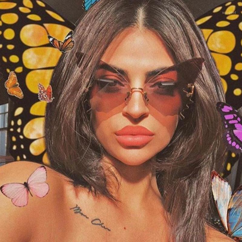 

Sunglasses Fashion Oversized Butterfly Women Designer Sun Glasses Female Gradient Vintage Eyewear UV4001