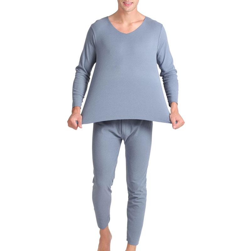 

Autumn Winter long johns Plus size 5XL 6XL 7XL 8XL 9XL 10XL Bust 155cm underwear men, Black