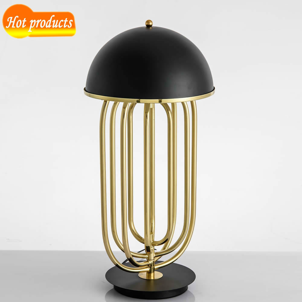 Classic Expensive Iron Art Salon Design Hotel Lamp Bedroom Next Bed Restaurant Body Table Light 2ilh-image-653704878
