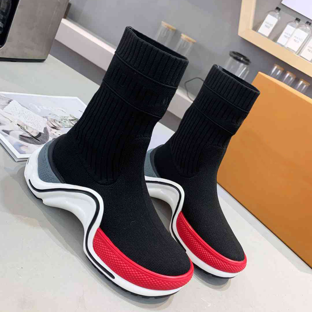 high quality Luxury brand lving socks boots ladies winter shoes counters louiingse casual sports boot shoe variety of colors sg-image-747943179
