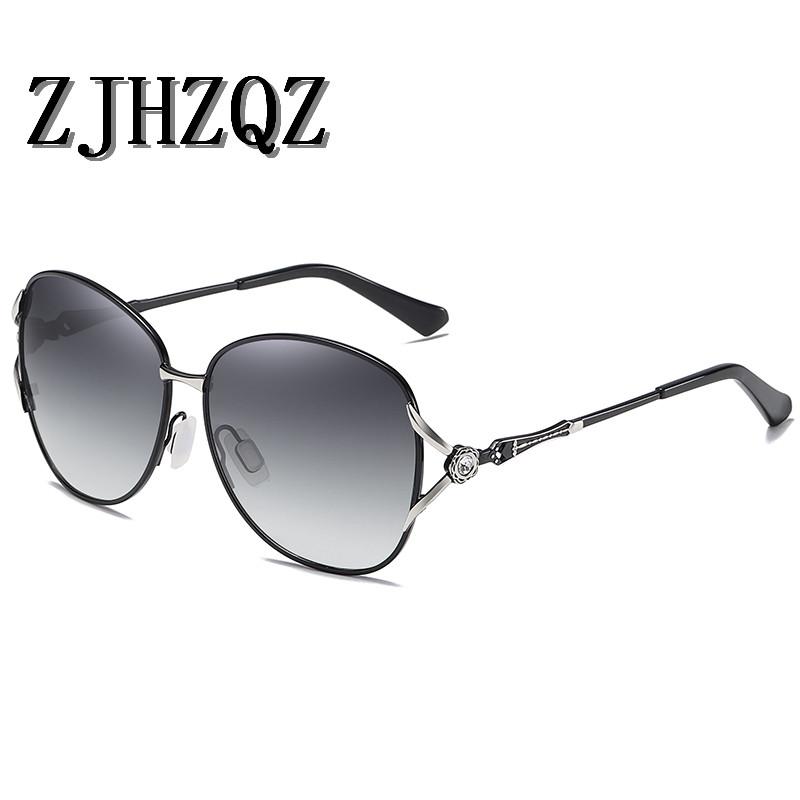 

Womens Vintage Retro Round Gradient Polarized Sunglasses Mens Fishing Driving Red Brown Purple Black Lens Fashion Eyewear Oculos