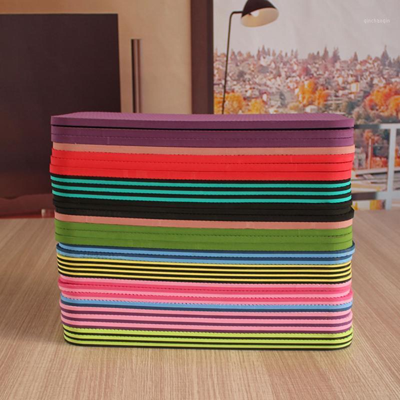 

Yoga Mat Knee Pad Elbow Cushion 6mm Fits Standard Mats for Pain Free Joints in Yoga Pilates Floor Workouts THJ991, Red