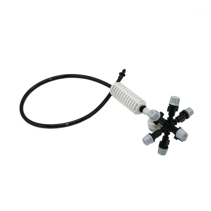 

Greenhouse Hanging cross Atomizing nozzle 7-way fog nozzle Drip irrigation System For watering & irrigation 1set1