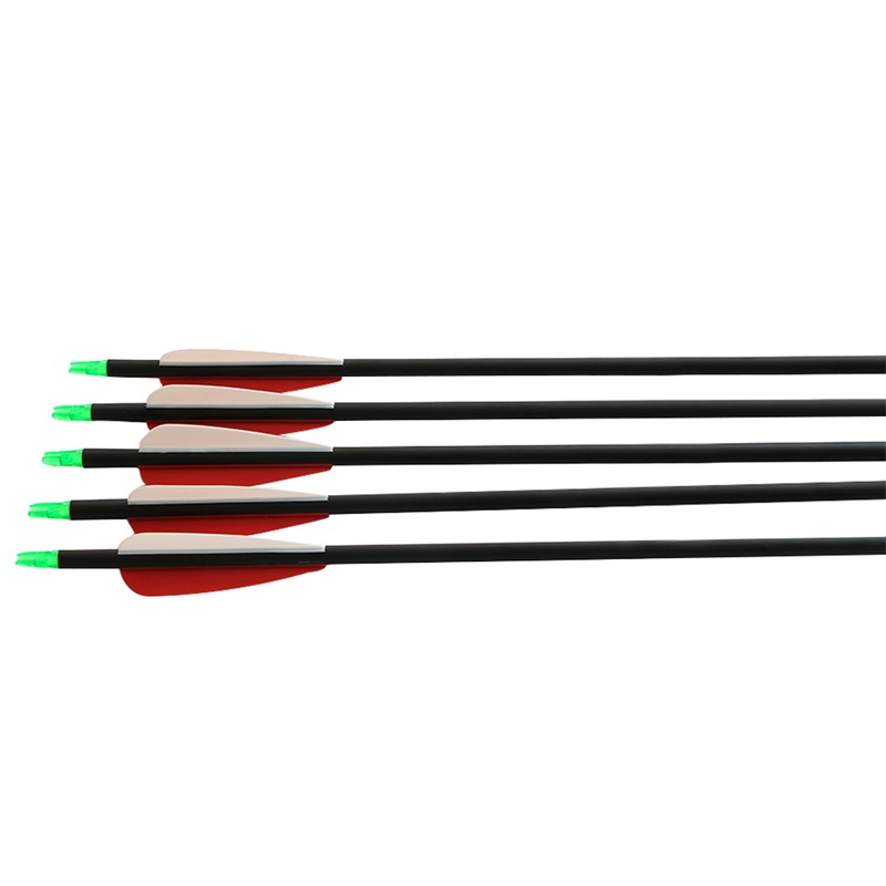 

Wholesale pure carbon shaft arrow 32 inch hunting archery carbon arrows Archery recurve bow shooting equipment