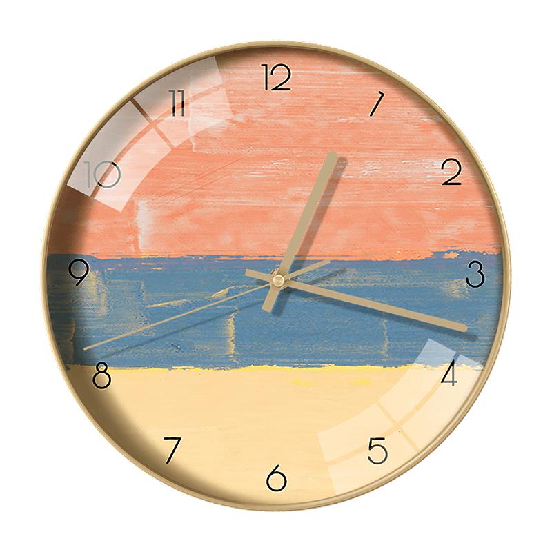 

Creativity Quartz Wall Clock Modern Design Electronic Silent Wall Clock Living Room Traditional Reloj Pared Home SG50WC1