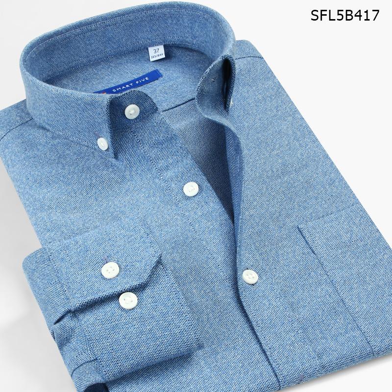 

Autumn Business Shirt Men Slim Fit Long Sleeve Mens Business Casual Long Sleeved Shirt Men Button Down Collar Shirts 2020 II50CS, Style3
