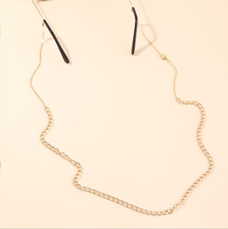 

INS Style Simple Geometric Chain Lanyard Hold Straps Cords Reading Glasses Chain Fashion Women Sunglasses Accessories