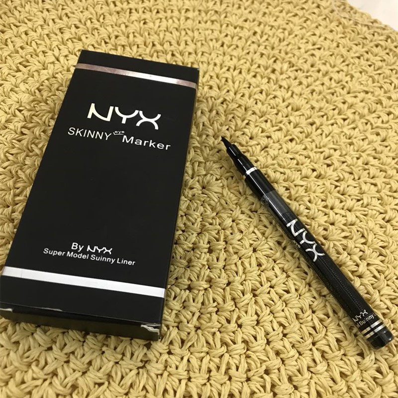 

NYX An@stasia Hud@ Eyeliner Foundation Makeup Waterproof Black Liquid Eye Liner Pencil Make up maquiagem Long Lasting