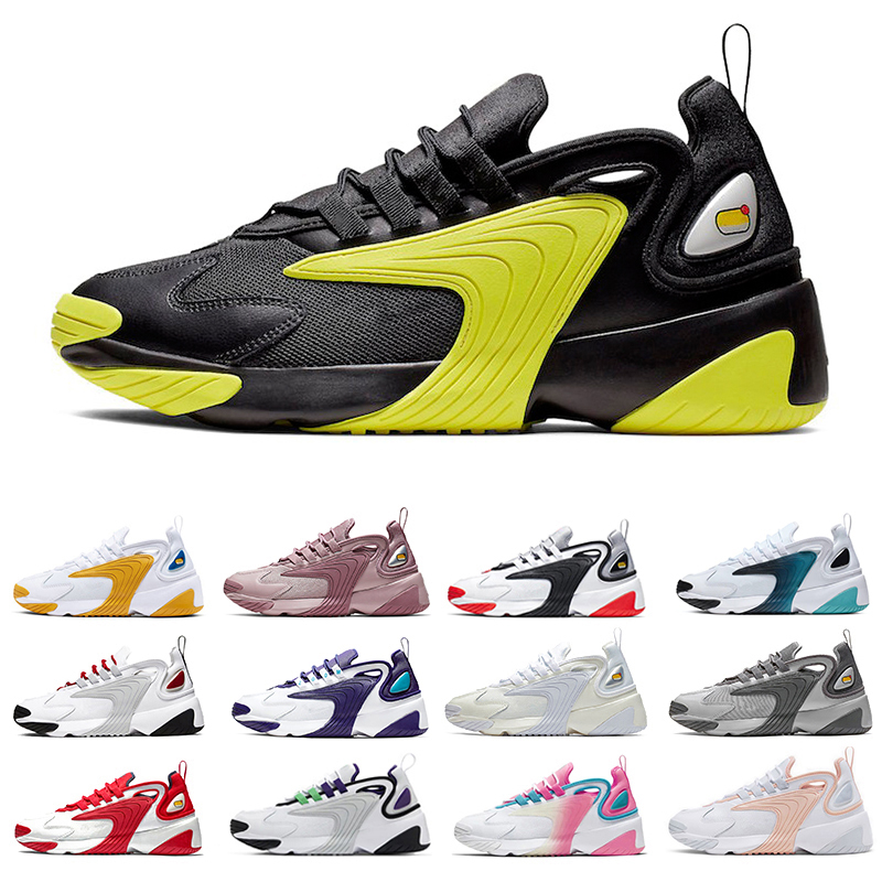 

2022 zoom 2K Pegasus mens running shoes Black and Dynamic Yellow White red blue Regency Purple Race Red Icon Clash Triple Grey men women trainers sports shoe, Item#14