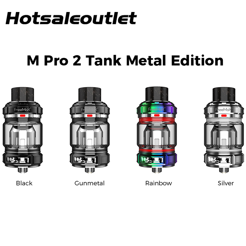 

Freemax M Pro 2 Tank 5ml Capacity with 904L M1 0.15ohm M2 Mesh Coil 0.2ohm 100% Original