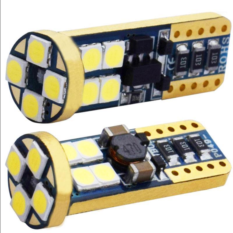 

2PCS T10 W5W 501 LED Car Parking Light 500LM Super Bright 3030 SMD CANBUS NO ERROR Auto Reading Lamp WY5W Wedge Tail Side Bulb1, As pic