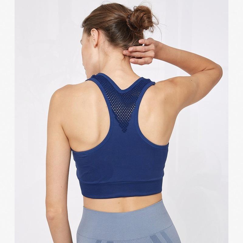 

Padded Strappy Sports Bra Push Up Seamless Top Activewear for Women Yoga Bra Plus Size Women Fitness High Impact Colorvalue1, Pink