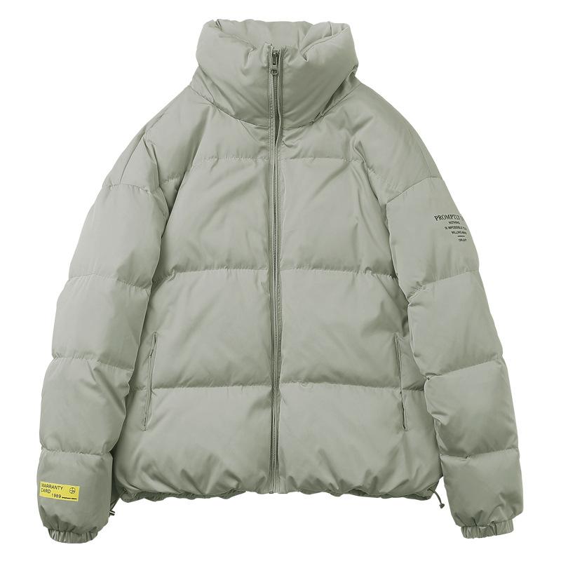 

Men's Cotton-padded Clothes 2020 Winter New Short Coats and Jackets Mens Parkas Stand Collar Cotton-padded Jacket, Black