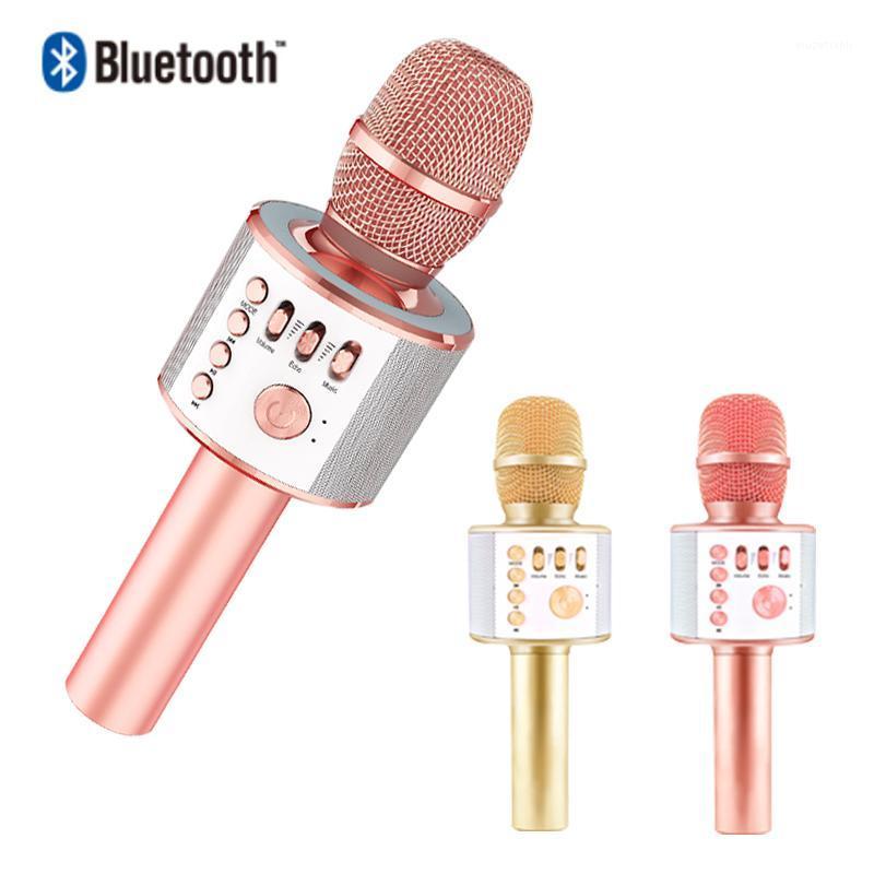 

H12 Bluetooth Karaoke Wireless Microphone Professiona Speaker Handheld Microfone Player Singing Recorder Mic1