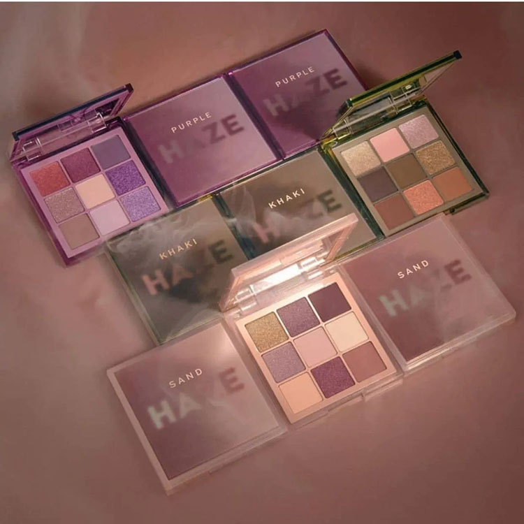 

HAZE purple sand khaki 9color eyeshadow palette Shimmer Matte high quality
