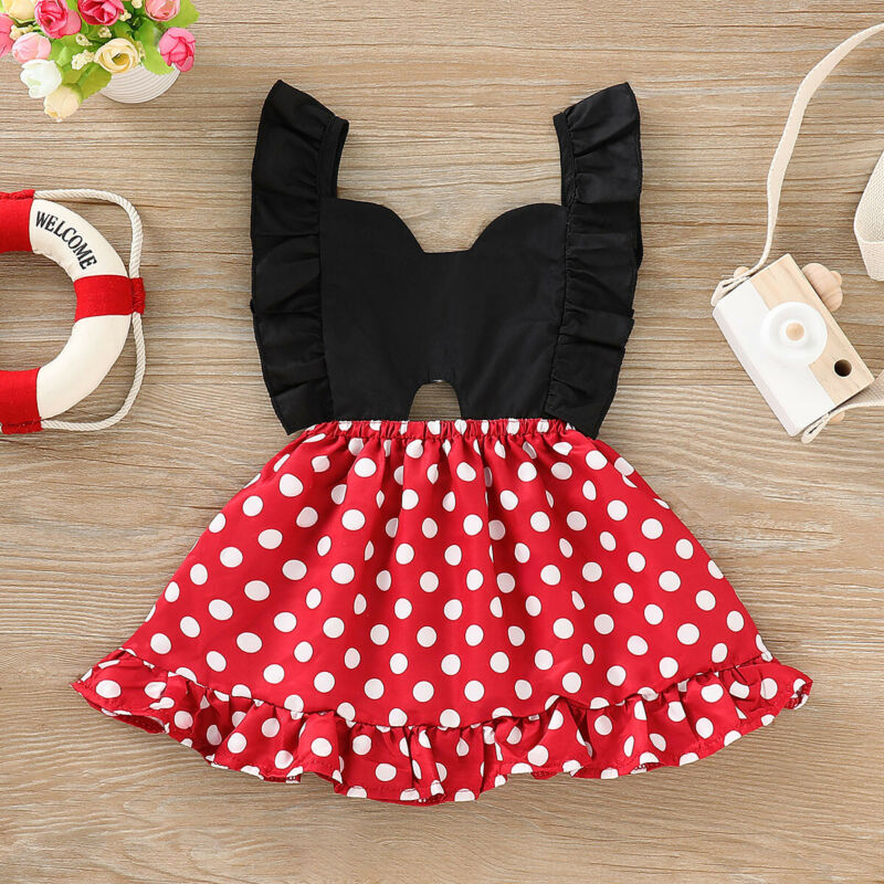 

Summer Newborn Kid Baby Girl Clothes Sleeveless Dress Tutu Skirt Outfit Sundress, White