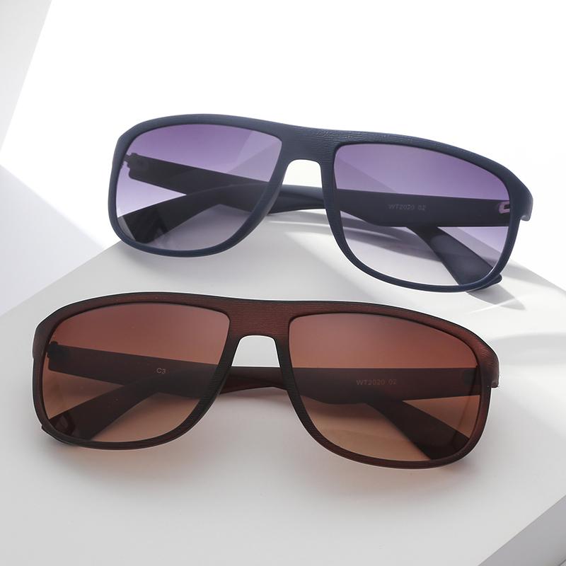 

Sunglasses 2021 Arrivals Fashion Sunglass Men Woman Oversized Rectangle Brand Designer Retro Vintage Driver Goggles UV400 Gradient