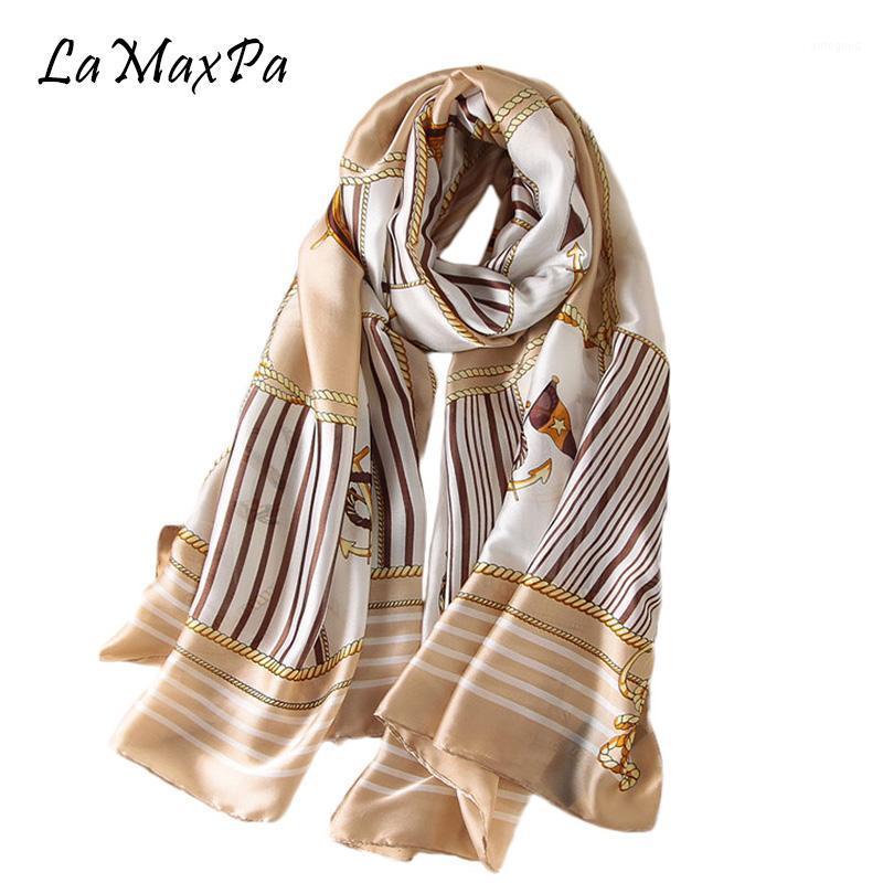 

Scarves LaMaxPa Est Rudder Shawls For Women Simulation Silk Scarf Female Elegante Echarpe Mujer Chal Lady Soft 90x180cm1