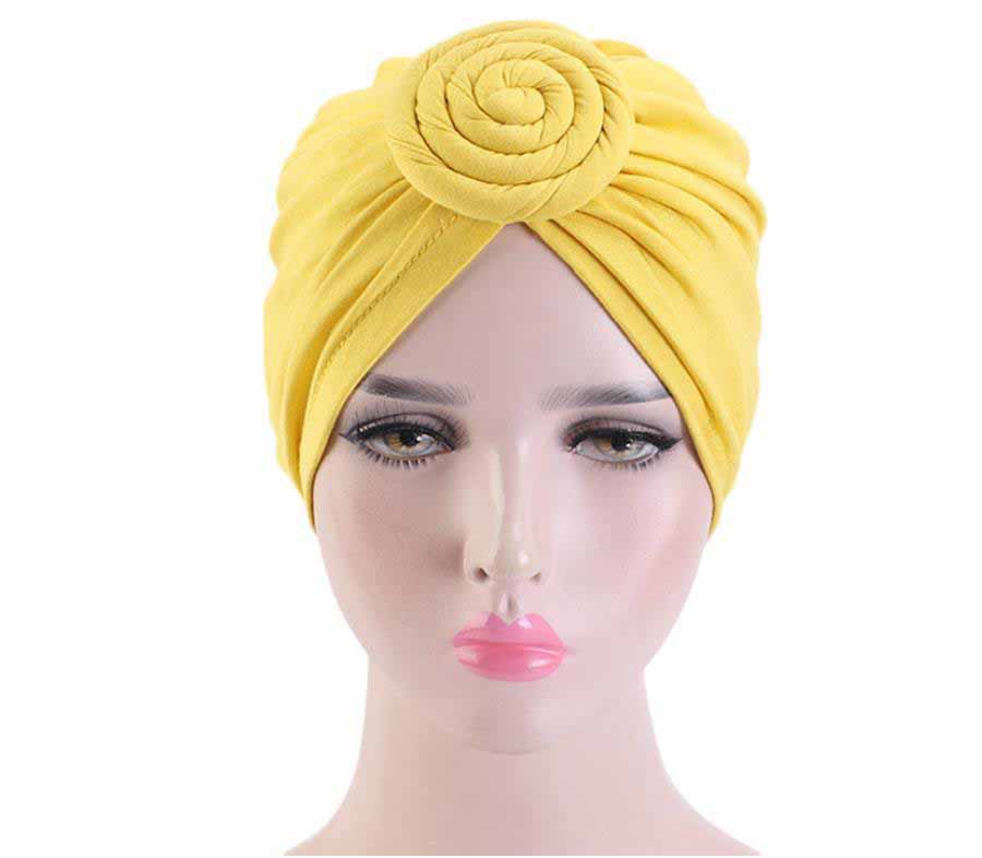 

Women Cotton Turban African Pattern Knot Headwrap Beanie Pre-Tied Bonnet Chemo Cap Hair Loss Hat, Mix color