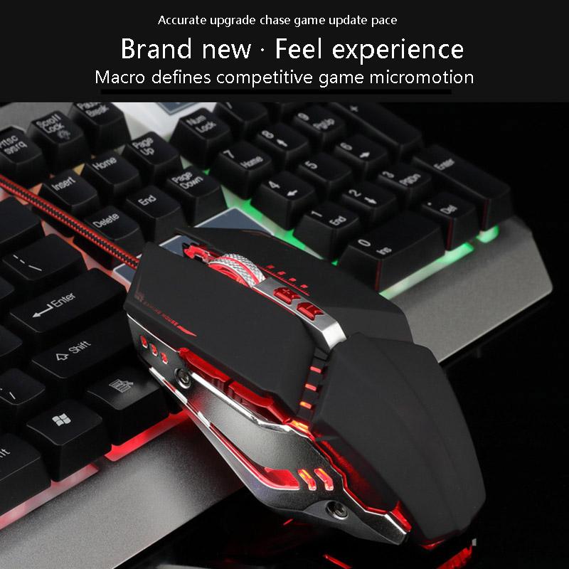 

Gaming Mouse Computer Mice Gamer Mouse 3200DPI Adjustable Wired Optical LED Computer Mice USB Cable Silent For Laptop PC