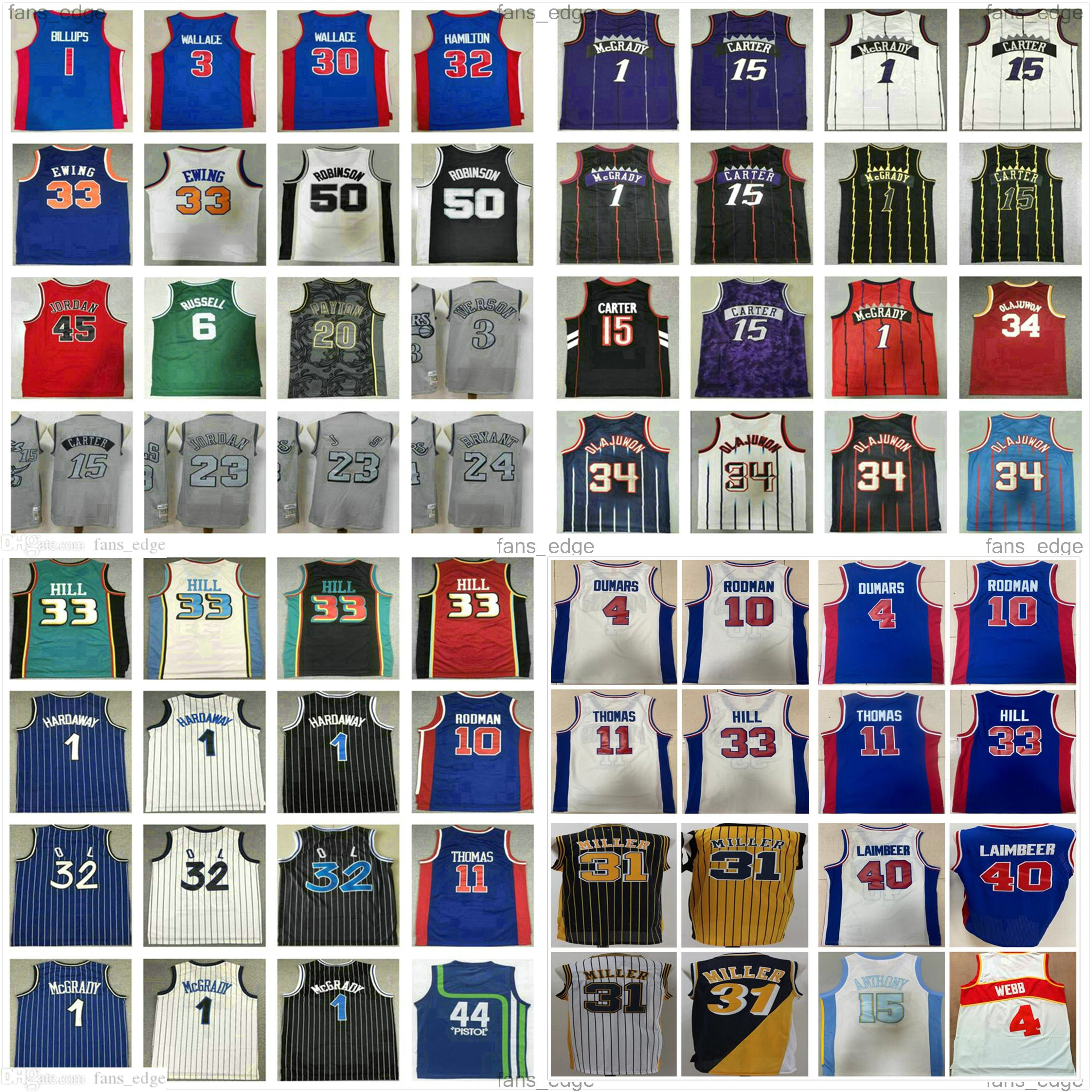 

Retro Dennis 10 Rodman Basketball Jerseys Joe 4 Dumars Bill 40 Laimbeer Grant 33 Hill Isiah 11 Thomas Lebron 6 Reggie 31 Miller Anthony 15 Carmelo 4 Webb Vintage Shirts, Tell us which one