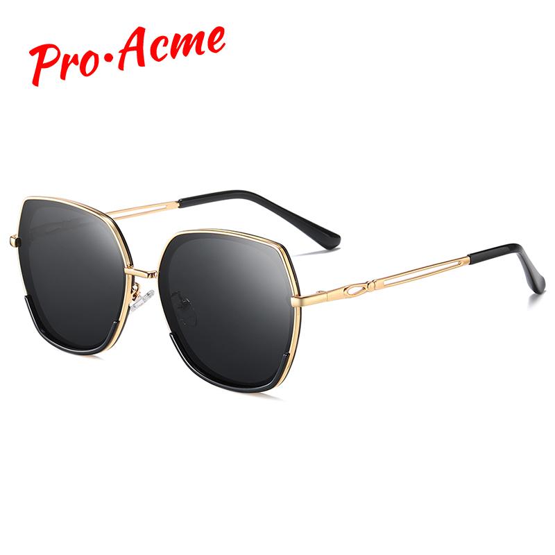 

Sunglasses Pro Acme Design Square Polarized For Women Metal Frame Sun Glasses Shades Lentes De Sol PC1533