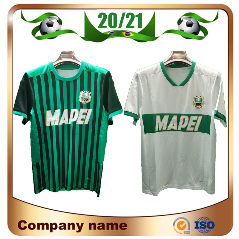 

20/21 Sassuolo Calcio Soccer Jerseys 2021 Home LIROLA PRINCE Shirt MATRI SERNICOLA Away Football uniform
