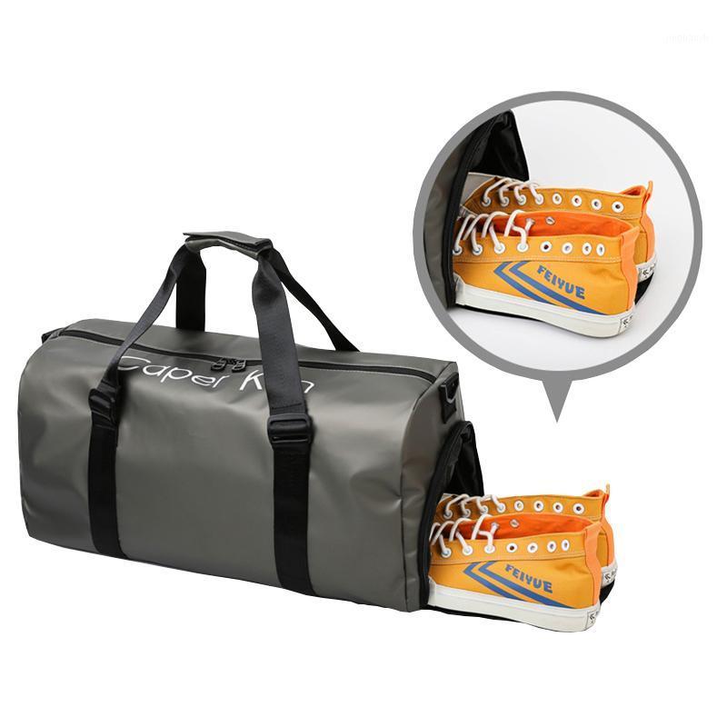

Travel Sports Gym Shoulder Bag Large Waterproof Handbags Yoga Mat Black Color Women Men Outdoor Camping Fitness Backpack Bagage1
