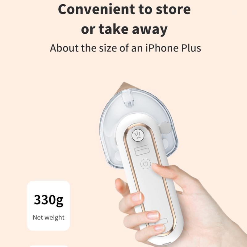 

Wireless Handheld Steam Iron Machine 160W Portable Smart Steam Heating Ironing USB Rechargeable Electric Iron For Travel Home1