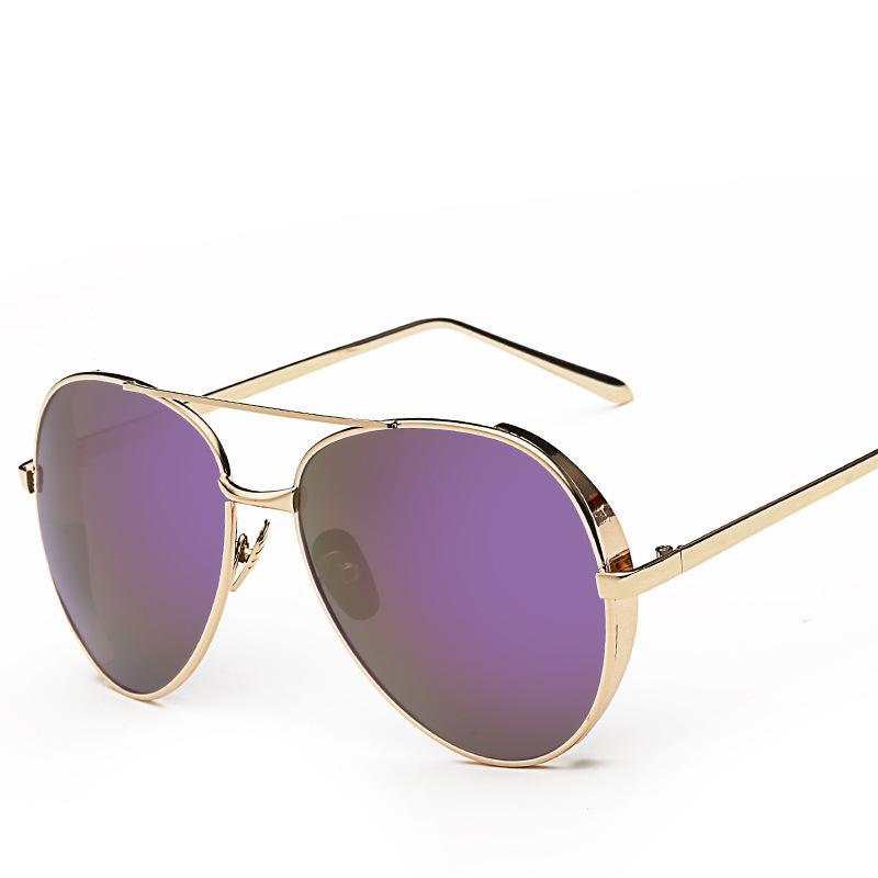 

New Women Sunglasses Oval Fashion Female Men Retro Reflective Mirror Sunglasses Clear Candy Color Designer Oculos