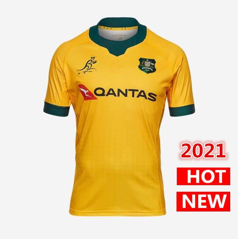 

Hot sales Best Quality 2020 2021 International League jersey Australia WALLABIES home away Rugby Jerseys national team wallabie big size 5xl, Yellow