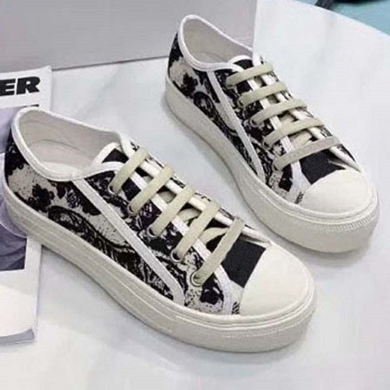 

Classics Loafers Women Espadrilles flat shoes Canvas and Real Lambskin Loafers two tone cap toe Fashion casual shoes shoe10 2843, #11