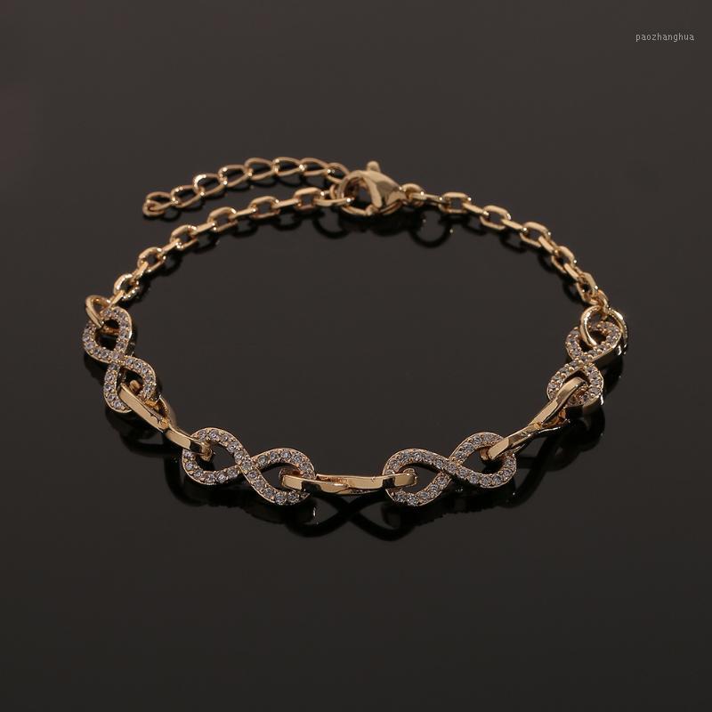 

Link, Chain Fashion Jewelry 8 Shape Geometry Bracelet Ladies Small And Unique Design Year Gift, Black
