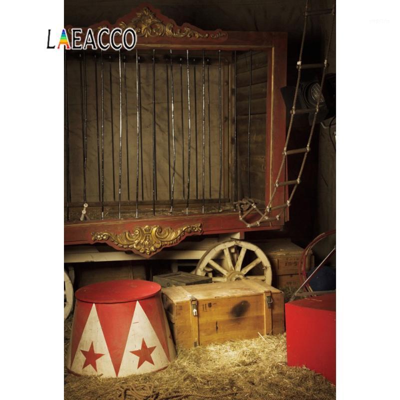 

Laeacco Circus Cruise Old Wooden Warehouse Hay Baby Birthday Party Newborn Photo Background Photography Backdrop Photo Studio1