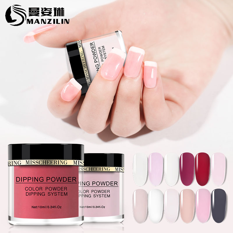 

Dipping Nail Powders Gradient Nail Natural Color Holographic Glitter Cure Base Top Without Lamp Cure Manicure Decoratio TSLM1