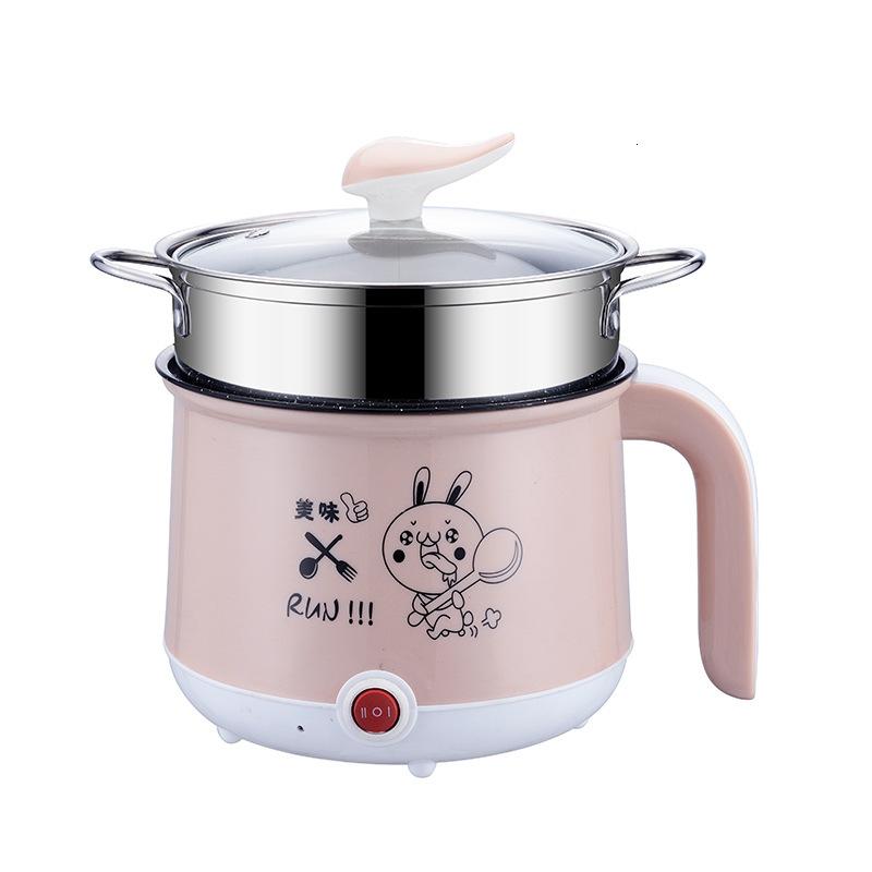 

220V Mini Multifunction Electric Cooking Machine Single/Double Layer Available Hot Pot Multi Electric Rice Cooker Non-stick pan