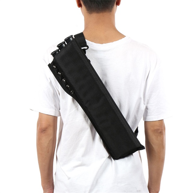 

Archery Quiver 3 Tubes Quiver Arrows Holder Portable Back