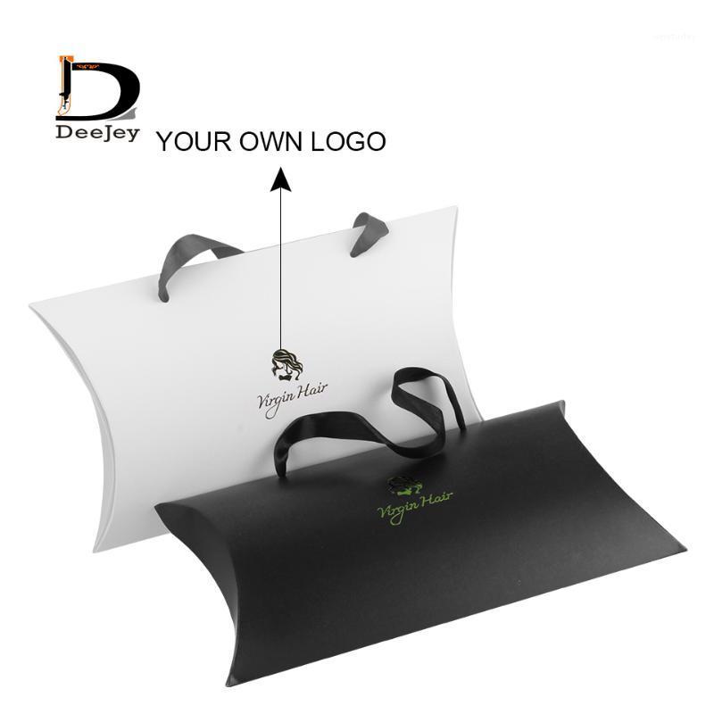 

Handmade Wedding Favors Custom Logo metal sticker with Pillow Box 30x20x6cm For Gift Special Unique Pillow Decorations Favor1
