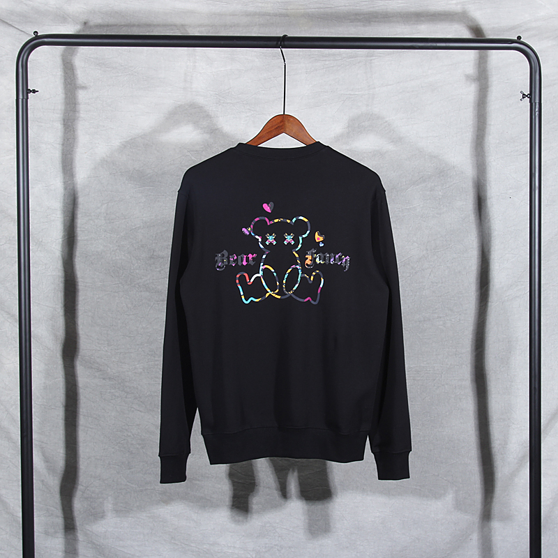 

2021 Autumn Winter Fashion Brand New Coat Couple Raiow Bear Letter Printing Men' and Women' Hoodie I4ys, White