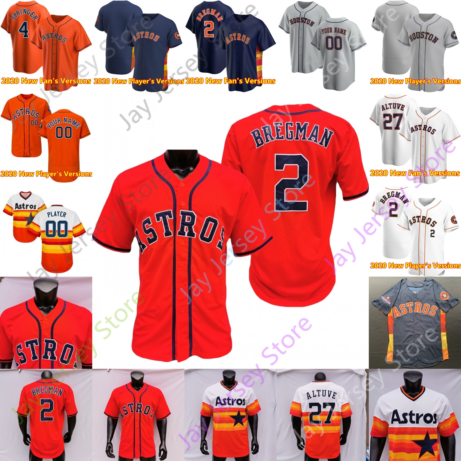 

Houston Jersey 53 Cristian Javier 43 Lance McCullers Jr. 65 Jose Urquidy 59 Framber Valdez 55 Ryan Pressly, 2020 new player's versions orange