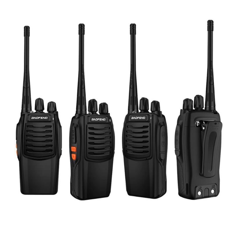 

Rechargeable Long Range Two-way Radios with Earpiece 2 Pack 400-470MHZ Walkie Talkies Li-ion Battery and Charger Included