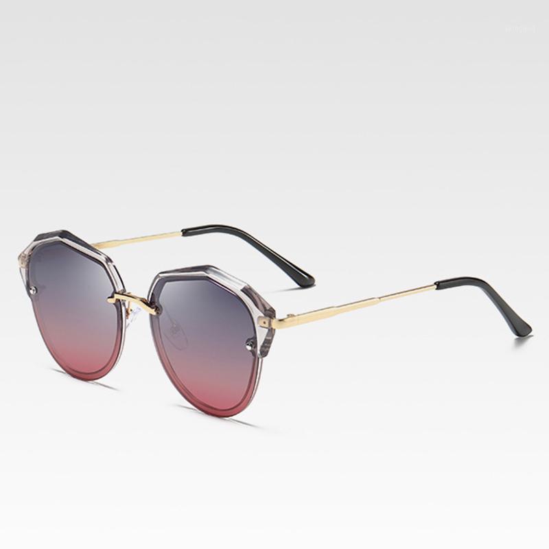 

Sunglasses 2021 EYECRAFTERS Brand Cat Eye Women Vintage Ladies Design Polarized Sun Glasses Female Shades Metal Frame Eyewear1