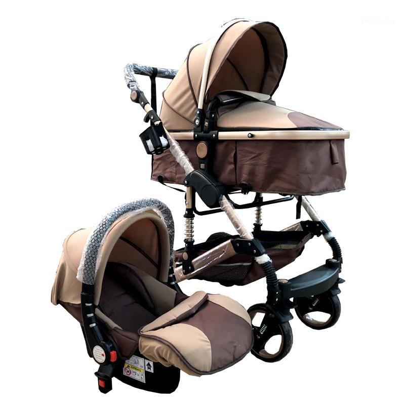 

2020 New 3 in 1 Sunshade Multifunctional Foldable 3 in 1 Baby Stroller And Pram With Car Seat1