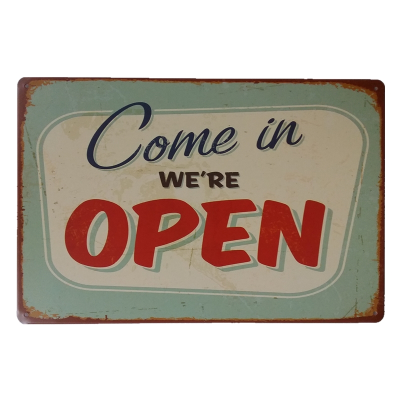 

WE CAN customized any picture 20*30cm metal tin sin free decoration MIN ORDER 1PICTURE/PCS